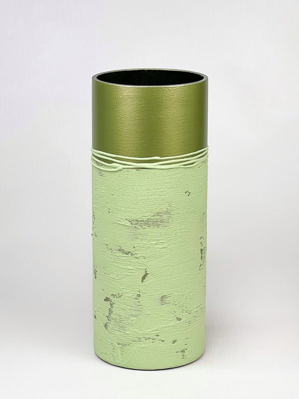 Decorative glass vase - Green