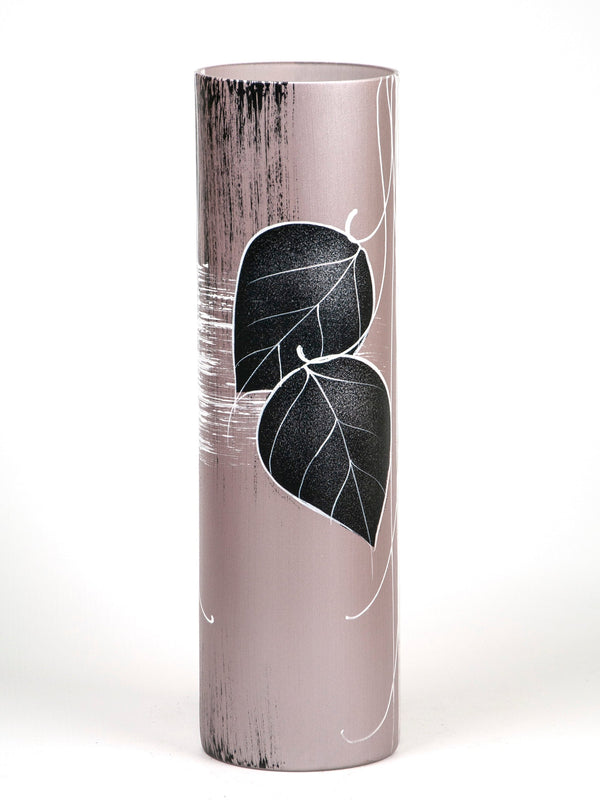 Decorative glass vase - Violet